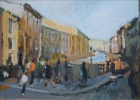 Lot 294 - George Sykes, St Petersburg, oil.