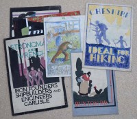 Lot 369 - William Stanley Woodman, Quantity of various original advertising illustrations, watercolour (6).
