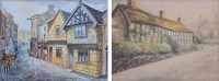Lot 426 - Herbert St. John Jones, Two watercolours of Nantwich (2).