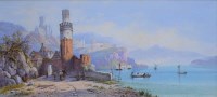 Lot 434 - Edwin St. John, Palermo, watercolour.