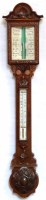 Lot 444 - T. Bassnett stick barometer.