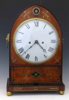 Lot 446 - S.J. Cohen bracket clock.