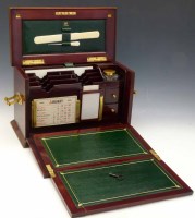 Lot 15 - Edwardian stationary box.