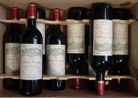 Lot 37 - Chateau Calon-Segur Grand Cru Chasse Saint