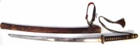 Lot 62 - Japanese WW2 Katana.