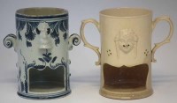 Lot 104 - London Delftware Veilleuse chimney crica 1760