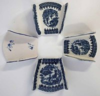 Lot 108 - Two Caughley Asparagus servers circa 1780