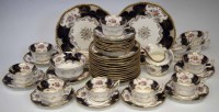 Lot 186 - Coalport batwing teaware