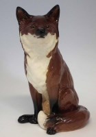 Lot 213 - Beswick fox.
