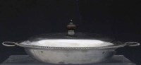 Lot 270 - George III silver chafing dish, S and J Crespell