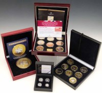 Lot 280 - 1953 QEII four coin set