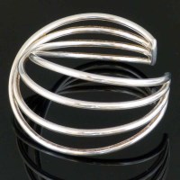 Lot 281 - Georg Jensen Alliance bangle, sterling silver