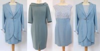Lot 397 - Tomasz Starzewski Couture long jacket and dress set.