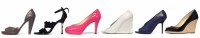 Lot 424 - A collection of high heeled shoes by various designers