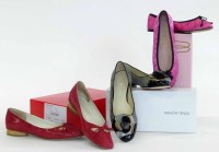 Lot 432 - 3 pairs of ladies flat shoes