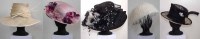 Lot 435 - A collection of five occasional hats