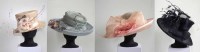Lot 437 - A collection of four hats.