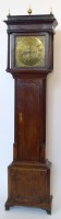 Lot 681 - Stanier Nantwich longcased clock.