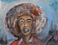 Lot 275 - James Lawrence Isherwood, "Water Carrier, Tangiers", oil.