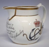 Lot 76 - Spode Shrewsbury presentation jug circa 1830