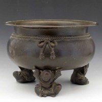 Lot 125 - Chinese bronze censer
