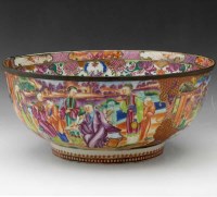 Lot 127 - Chinese punch bowl.