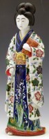 Lot 156 - Kutani figure of a lady