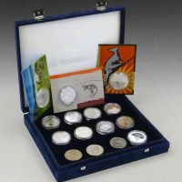 Lot 162 - Four Australian fine silver proof one dollar