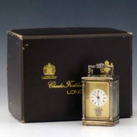 Lot 283 - Charles Frodsham silver Prince of Wales carriage