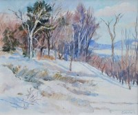 Lot 352 - Jane Corsellis, Gatineau Hills, oil.