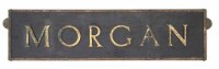 Lot 460 - Morgan Motor Co. showroom advertising sign