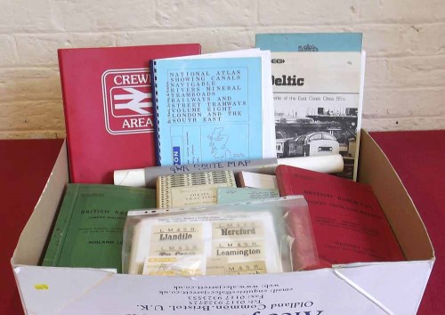 Lot 17 - Quantity of railway ephemera.