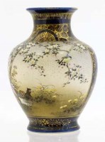 Lot 578 - Japanese Satsuma vase