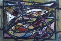 Lot 645 - Roy Turner Durrant, Friday, oil.