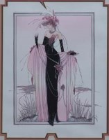 Lot 723 - J.C.G. Illingworth, Corsage, watercolour.