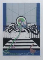Lot 758 - After Erté, Paresseuse, signed serigraph.