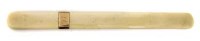 Lot 8 - 14 1/2 ivory paper turner.