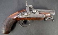 Lot 79 - Percussion cap small pistol 'pepper'.