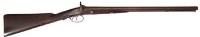 Lot 80 - Double barrell percussion shotgun.