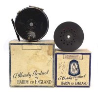 Lot 99 - Hardy Perfect 3 3/4 reel,   with ribbed brass
