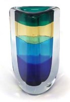 Lot 124 - Fulvio Bianconi triangular vase.