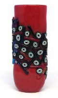 Lot 130 - Murano rod and swirl vase.