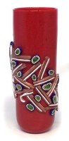 Lot 131 - Murano rod and swirl vase.