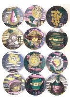 Lot 174 - Fornasetti plate set