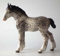 Lot 230 - Beswick rocking horse grey foal.