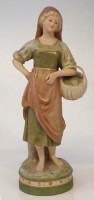 Lot 249 - Royal Dux figure of a lady.