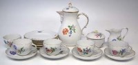 Lot 256 - Meissen Tea-Set