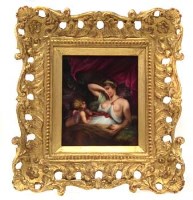 Lot 258 - Vienna porcelain panel