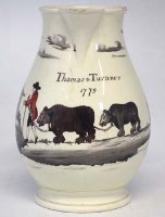 Lot 274 - Creamware Jug