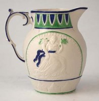Lot 281 - Staffordshire smear glaze pratt colours peace and